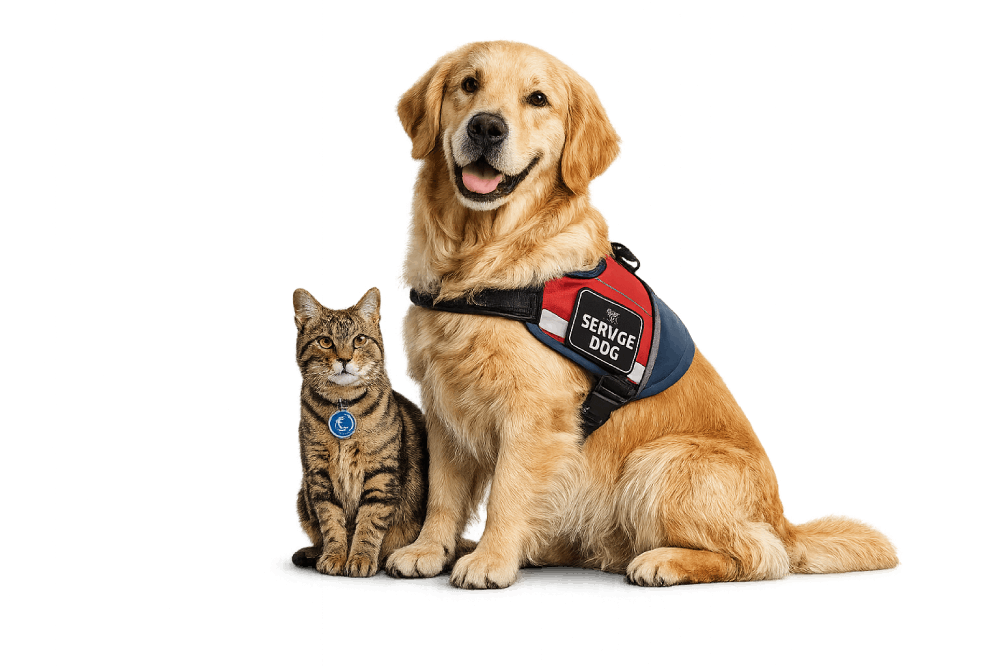 Service dog and emotional support animal